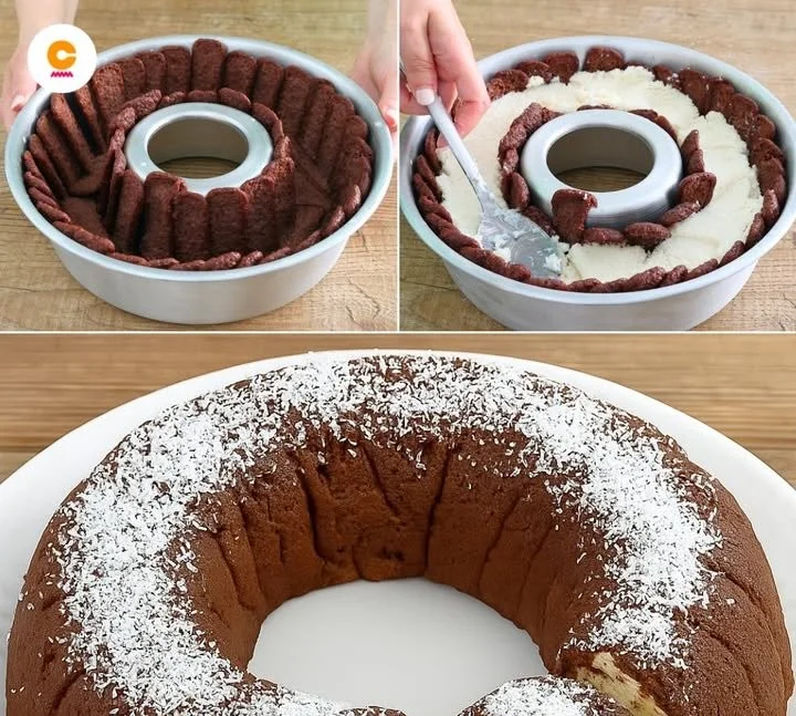 Ciambella fredda di Pavesini al mascarpone