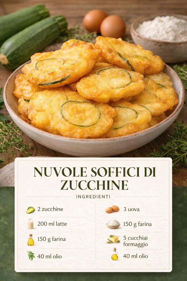 Frittelle soffici di zucchine