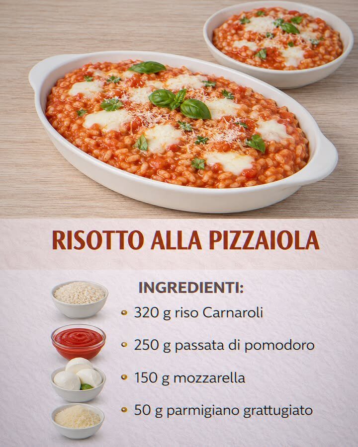 Risotto alla pizzaiola