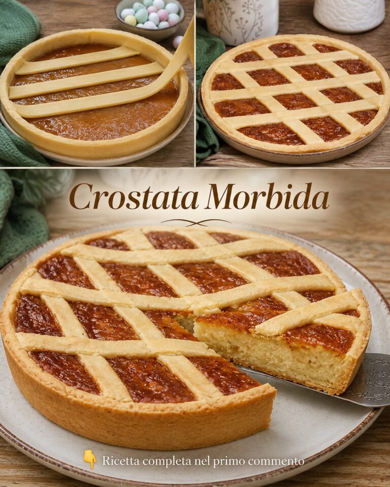 Crostata morbida alla confettura